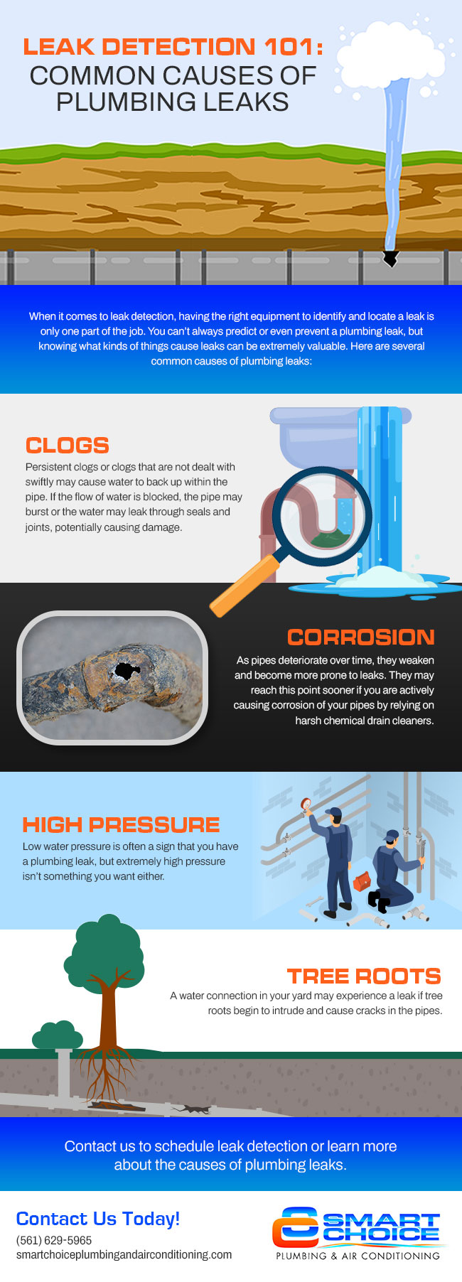 Leak Detection 101: Common Causes of Plumbing Leaks