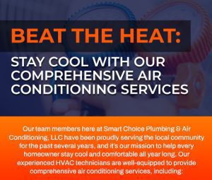 Beat the Heat: Stay Cool With Our Comprehensive Air Conditioning Services [infographic]